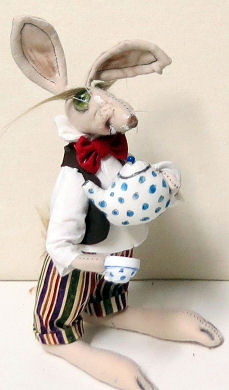 March Hare Cloth Doll Pattern - New!